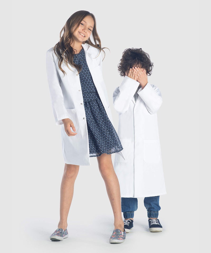 Dr. James Kids Lab Coat for School, Safety Snaps, Durable, Full Length, 2-16 Years (4-6 Years) - Image 3